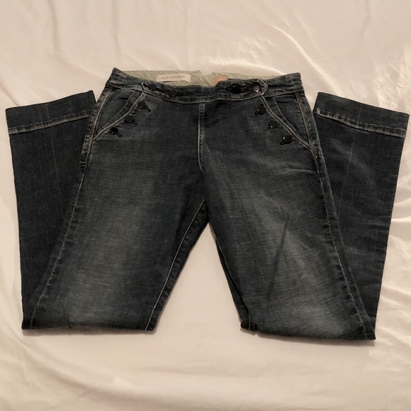 New PILCRO Letterpress Anthro Denim Jeans 29 - Picture 1 of 5